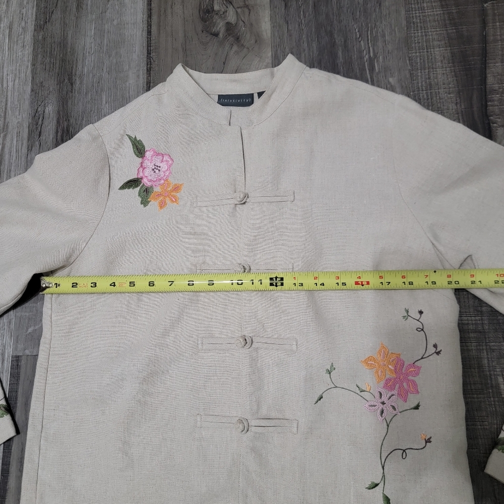 Relativity 100% Linen Jacket - Picture 5 of 13